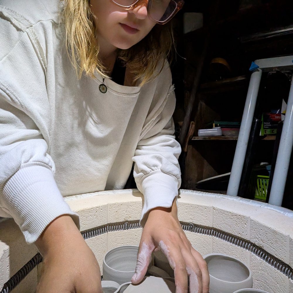 A recent piece, fresh out the kiln