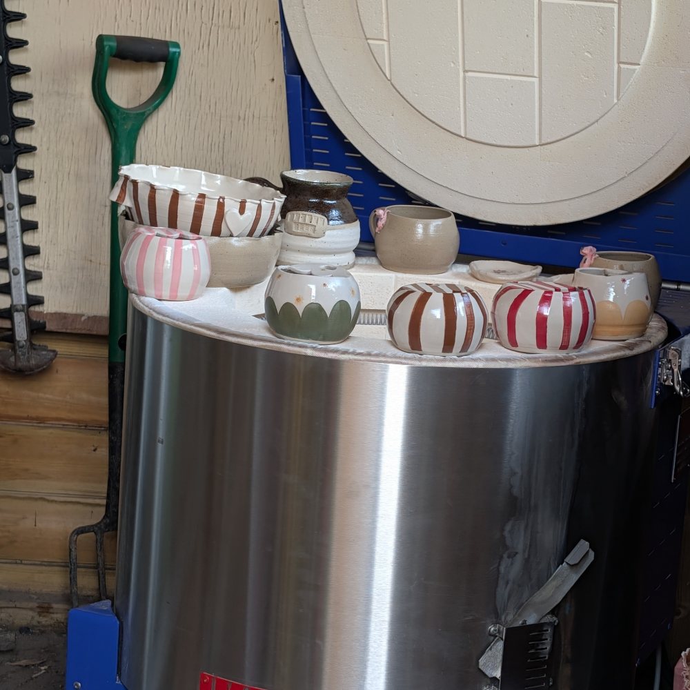 A recent piece, fresh out the kiln